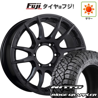 【パンク保証付き】プラド/ハイラックス/トライトン(GSR) 夏タイヤ ホイール4本セット 265/65R17 ニットー リッジグラップラー RAYS レイズ グラムライツ 57XR-X 17インチ