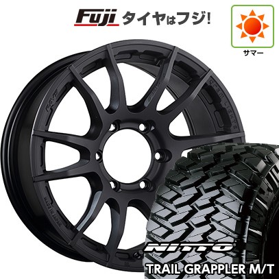 プラド/ハイラックス 夏タイヤ ホイール4本セット 265/70R17 ニットー トレイルグラップラー M/T RAYS レイズ グラムライツ 57XR-X 17インチ