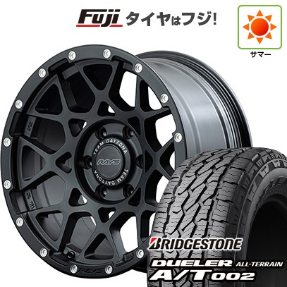 プラド/ハイラックス/トライトン(GSR) 夏タイヤ ホイール4本セット 265/65R17 ブリヂストン デューラー A/T002 OWL/RBL RAYS レイズ デイトナ M8 17インチ