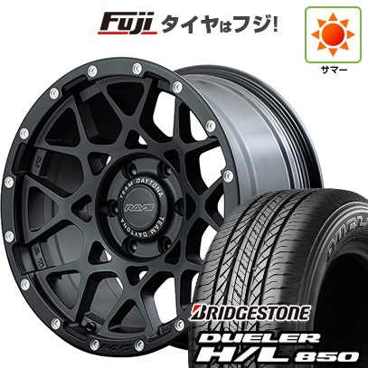 プラド/ハイラックス/トライトン(GSR) 夏タイヤ ホイール4本セット 265/65R17 ブリヂストン デューラー H/L850 RAYS レイズ デイトナ M8 17インチ