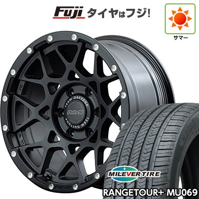 プラド/ハイラックス/トライトン(GSR) 夏タイヤ ホイール4本セット 265/65R17 ミレバー レンジツアープラスMU069（限定） RAYS レイズ デイトナ M8 17インチ