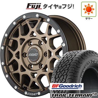 プラド/ハイラックス/トライトン(GSR) 夏タイヤ ホイール4本セット 265/65R17 BFグッドリッチ トレールテレーンT/A ORWL RAYS レイズ デイトナ M8 xB Edition 17インチ