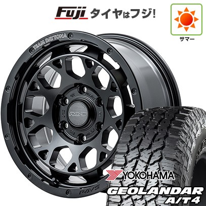 プラド/ハイラックス/トライトン(GSR) 夏タイヤ ホイール4本セット 265/65R17 ヨコハマ ジオランダー A/T4 G018 OWL/RBL RAYS レイズ デイトナ M9+ 17インチ