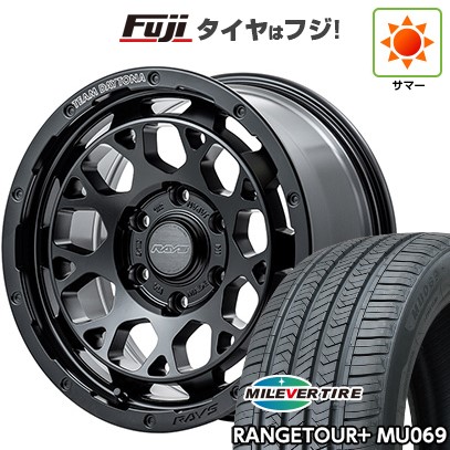 プラド/ハイラックス/トライトン(GSR) 夏タイヤ ホイール4本セット 265/65R17 ミレバー レンジツアープラスMU069(限定) RAYS レイズ デイトナ M9+ 17インチ