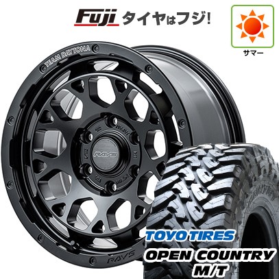 プラド/ハイラックス 夏タイヤ ホイール4本セット 265/70R17 トーヨー オープンカントリー M/T RAYS レイズ デイトナ M9+ 17インチ