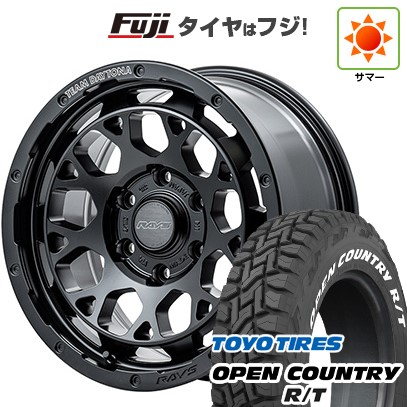 ハイエース200系 夏タイヤ ホイール4本セット 215/65R16 109/107Q トーヨー オープンカントリー R/T RWL/RBL RAYS レイズ デイトナ M9+ 16インチ