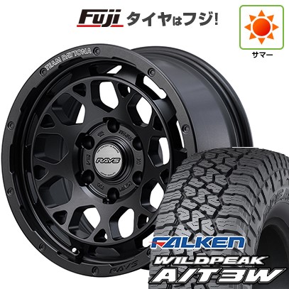 プラド/ハイラックス/トライトン(GSR) 夏タイヤ ホイール4本セット 265/65R17 ファルケン ワイルドピーク A/T3W RAYS レイズ デイトナ M9+ SPEC-M 17インチ