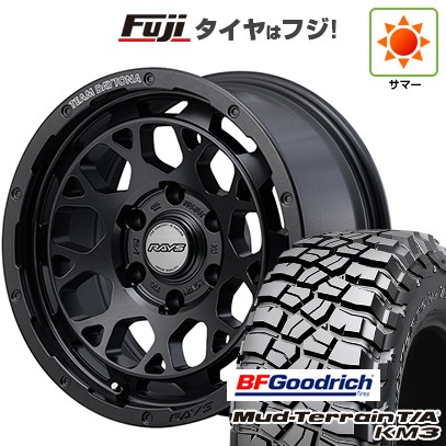 プラド/ハイラックス 夏タイヤ ホイール4本セット 265/70R17 BFグッドリッチ マッドテレーンT/A KM3 RAYS レイズ デイトナ M9+ SPEC-M 17インチ