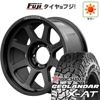 プラド/ハイラックス 夏タイヤ ホイール4本セット 265/70R17 ヨコハマ ジオランダー X-AT G016 RAYS レイズ デイトナ D108 17インチ