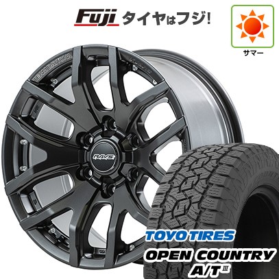 プラド/ハイラックス/トライトン(GSR) 夏タイヤ ホイール4本セット 265/65R17 トーヨー オープンカントリー A/T III RBL RAYS レイズ デイトナ F6ゲイン 17インチ