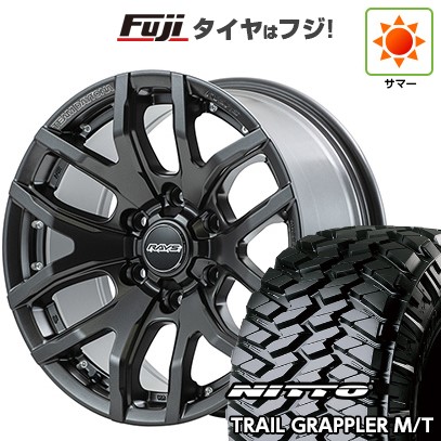 プラド/ハイラックス 夏タイヤ ホイール4本セット 265/70R17 ニットー トレイルグラップラー M/T RAYS レイズ デイトナ F6ゲイン 17インチ