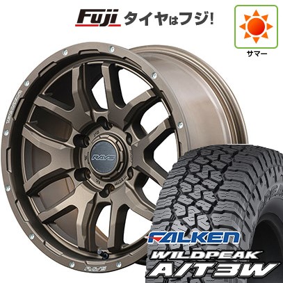 プラド/ハイラックス/トライトン(GSR) 夏タイヤ ホイール4本セット 265/65R17 ファルケン ワイルドピーク A/T3W RAYS レイズ デイトナ F6ブースト 17インチ
