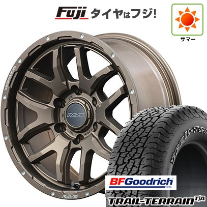 プラド/ハイラックス/トライトン(GSR) 夏タイヤ ホイール4本セット 265/65R17 BFグッドリッチ トレールテレーンT/A ORWL RAYS レイズ デイトナ F6ブースト 17インチ