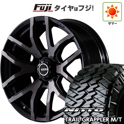 プラド/ハイラックス 夏タイヤ ホイール4本セット 265/70R17 ニットー トレイルグラップラー M/T RAYS レイズ デイトナ FDX F6 17インチ