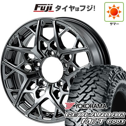 ジムニーシエラ/ジムニーノマド 夏タイヤ ホイール4本セット 215/70R16 ヨコハマ ジオランダー M/T G003 RAYS レイズ ベルサス VV25MX 16インチ