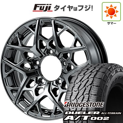 ジムニーシエラ/ジムニーノマド 夏タイヤ ホイール4本セット 215/70R16 ブリヂストン デューラー A/T002 OWL/RBL RAYS レイズ ベルサス VV25MX 16インチ