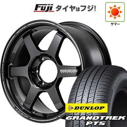 ランクル300 夏タイヤ ホイール4本セット 265/65R18 ダンロップ グラントレック PT5 RAYS レイズ ボルクレーシング TE37 ラージPCD プログレッシブモデルII 18インチ