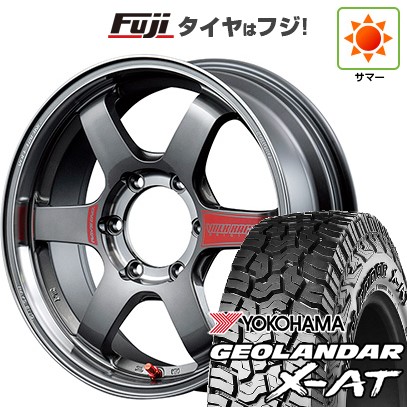 プラド/ハイラックス/トライトン 夏タイヤ ホイール4本セット 265/60R18 ヨコハマ ジオランダー X-AT G016 RAYS レイズ ボルクレーシング TE37SB SL 18インチ