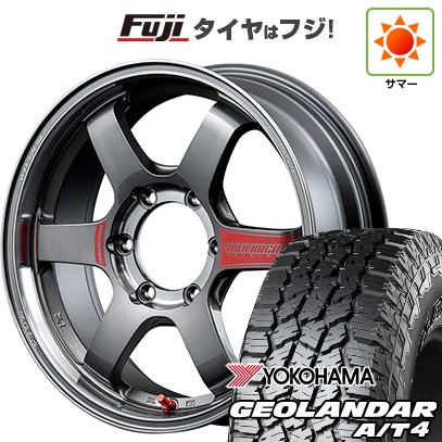 プラド/ハイラックス/トライトン 夏タイヤ ホイール4本セット 265/60R18 ヨコハマ ジオランダー A/T4 G018 RBL RAYS レイズ ボルクレーシング TE37SB SL 18インチ