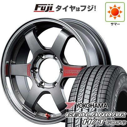 プラド/ハイラックス/トライトン 夏タイヤ ホイール4本セット 265/60R18 ヨコハマ ジオランダー H/T G056 RAYS レイズ ボルクレーシング TE37SB SL 18インチ