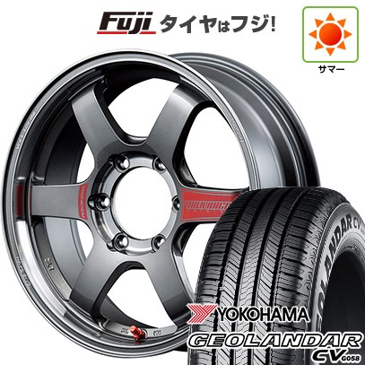 プラド/ハイラックス/トライトン 夏タイヤ ホイール4本セット 265/60R18 ヨコハマ ジオランダー CV G058 RAYS レイズ ボルクレーシング TE37SB SL 18インチ