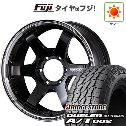 プラド/ハイラックス/トライトン 夏タイヤ ホイール4本セット 265/60R18 ブリヂストン デューラー A/T002 RBL RAYS レイズ ボルクレーシング TE37SB ツアラー 18インチ