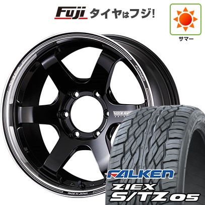 プラド/ハイラックス/トライトン 夏タイヤ ホイール4本セット 265/60R18 ファルケン ジークス S/TZ 05 RAYS レイズ ボルクレーシング TE37SB ツアラー 18インチ
