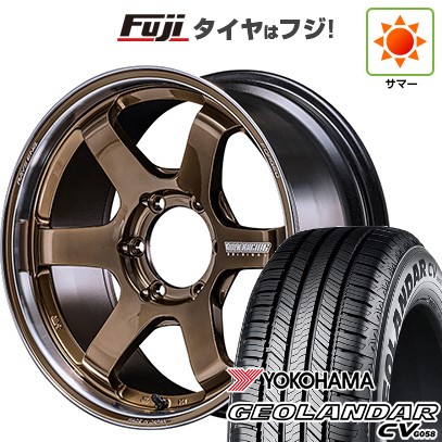 プラド/ハイラックス/トライトン 夏タイヤ ホイール4本セット 265/60R18 ヨコハマ ジオランダー CV G058 RAYS レイズ ボルクレーシング TE37SB ツアラー SR 18インチ