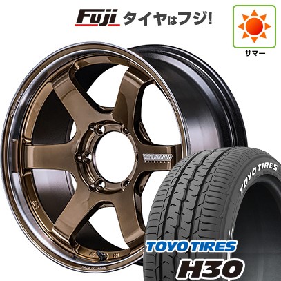 ハイエース200系 夏タイヤ ホイール4本セット 225/50R18 107/105R トーヨー H30 RAYS レイズ ボルクレーシング TE37SB ツアラー SR 18インチ