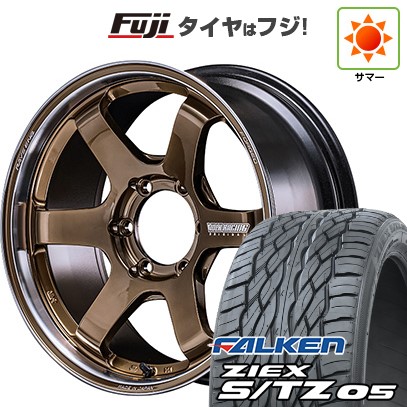 プラド/ハイラックス/トライトン 夏タイヤ ホイール4本セット 265/60R18 ファルケン ジークス S/TZ 05 RAYS レイズ ボルクレーシング TE37SB ツアラー SR 18インチ