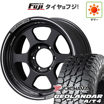 プラド/ハイラックス 夏タイヤ ホイール4本セット 265/70R17 ヨコハマ ジオランダー A/T4 G018 OWL/RBL RAYS レイズ ボルクレーシング TE37XT 17インチ