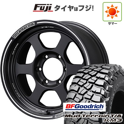 プラド/ハイラックス 夏タイヤ ホイール4本セット 265/70R17 BFグッドリッチ マッドテレーンT/A KM3 RAYS レイズ ボルクレーシング TE37XT 17インチ