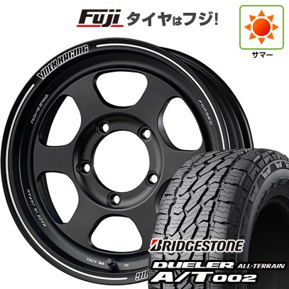 ジムニー 夏タイヤ ホイール4本セット 175/80R16 ブリヂストン デューラー A/T002 RBL RAYS レイズ ボルクレーシング TE37XT FOR J 16インチ
