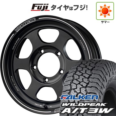 ジムニー 夏タイヤ ホイール4本セット 175/80R16 ファルケン ワイルドピーク A/T3W RAYS レイズ ボルクレーシング TE37XT FOR J 16インチ
