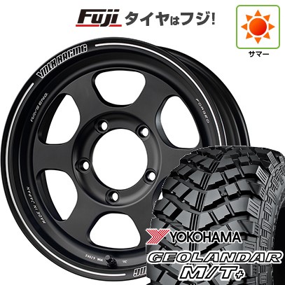 ジムニー 夏タイヤ ホイール4本セット 195/80R16 ヨコハマ ジオランダー M/T+ G001J RAYS レイズ ボルクレーシング TE37XT FOR J 16インチ