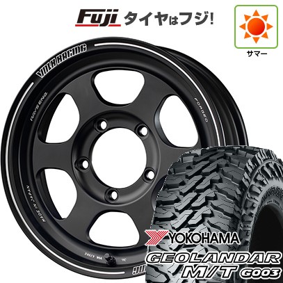ジムニー 夏タイヤ ホイール4本セット 185/85R16 ヨコハマ ジオランダー M/T G003 RAYS レイズ ボルクレーシング TE37XT FOR J 16インチ