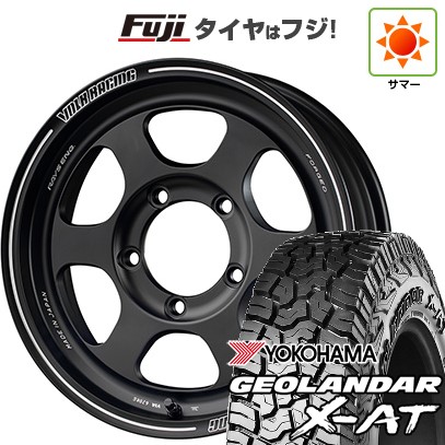 ジムニー 夏タイヤ ホイール4本セット 195/80R16 ヨコハマ ジオランダー X-AT G016 OWL RAYS レイズ ボルクレーシング TE37XT FOR J 16インチ