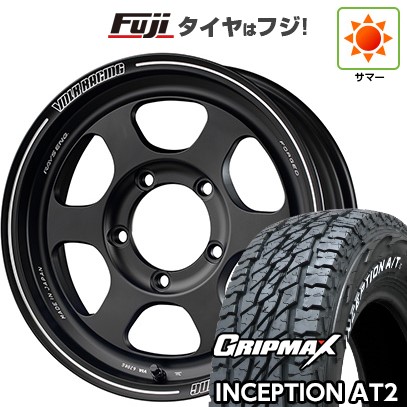 ジムニー 夏タイヤ ホイール4本セット 175/80R16 グリップマックス インセプション A/TII RWL(限定) RAYS レイズ ボルクレーシング TE37XT FOR J 16インチ