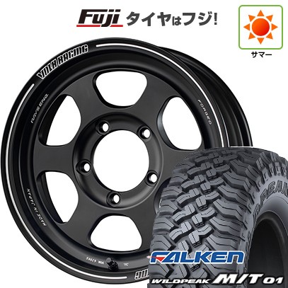 ジムニー 夏タイヤ ホイール4本セット 185/85R16 ファルケン ワイルドピーク M/T01 RAYS レイズ ボルクレーシング TE37XT FOR J 16インチ