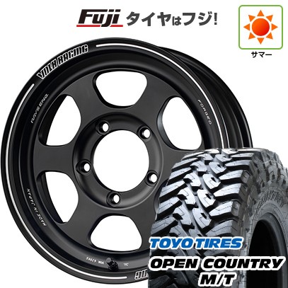 ジムニー 夏タイヤ ホイール4本セット 195/80R16 トーヨー オープンカントリー M/T RAYS レイズ ボルクレーシング TE37XT FOR J 16インチ