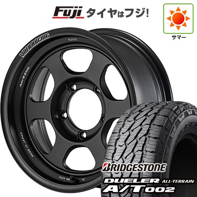 ジムニー 夏タイヤ ホイール4本セット 175/80R16 ブリヂストン デューラー A/T002 RBL RAYS レイズ ボルクレーシング TE37XT FOR J UL 16インチ