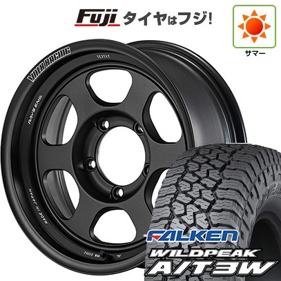 ジムニー 夏タイヤ ホイール4本セット 175/80R16 ファルケン ワイルドピーク A/T3W RAYS レイズ ボルクレーシング TE37XT FOR J UL 16インチ