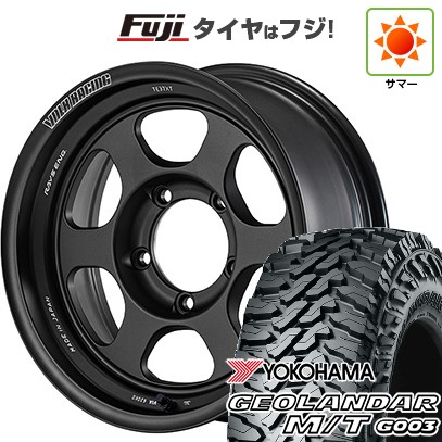 ジムニー 夏タイヤ ホイール4本セット 175/80R16 ヨコハマ ジオランダー M/T G003 RAYS レイズ ボルクレーシング TE37XT FOR J UL 16インチ