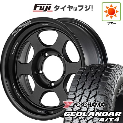 ジムニー 夏タイヤ ホイール4本セット 185/85R16 ヨコハマ ジオランダー A/T4 G018 WL/RBL RAYS レイズ ボルクレーシング TE37XT FOR J UL 16インチ
