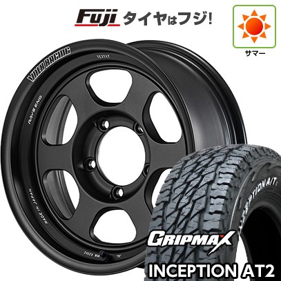 ジムニー 夏タイヤ ホイール4本セット 175/80R16 グリップマックス インセプション A/TII RWL(限定) RAYS レイズ ボルクレーシング TE37XT FOR J UL 16インチ