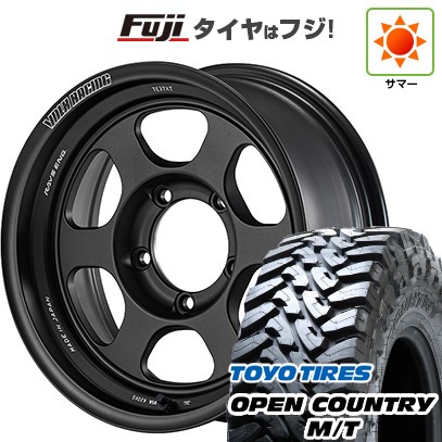 ジムニー 夏タイヤ ホイール4本セット 195/80R16 トーヨー オープンカントリー M/T RAYS レイズ ボルクレーシング TE37XT FOR J UL 16インチ