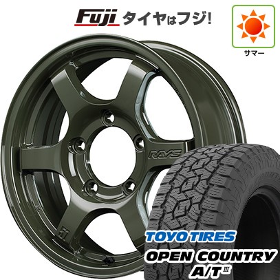 ジムニー 夏タイヤ ホイール4本セット 175/80R16 トーヨー オープンカントリー A/T III RBL RAYS レイズ グラムライツ 57DR-X Limited Edition 16インチ