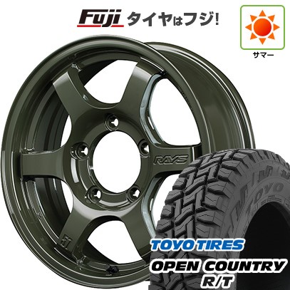 ジムニーシエラ/ジムニーノマド 夏タイヤ ホイール4本セット 215/70R16 トーヨー オープンカントリー R/T RBL RAYS レイズ グラムライツ 57DR-X Limited Edition 16インチ