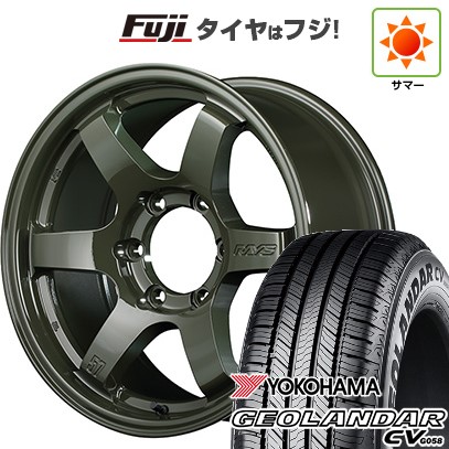プラド/ハイラックス/トライトン 夏タイヤ ホイール4本セット 265/60R18 ヨコハマ ジオランダー CV G058 RAYS レイズ グラムライツ 57DR-X Limited Edition 18インチ