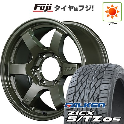プラド/ハイラックス/トライトン 夏タイヤ ホイール4本セット 265/60R18 ファルケン ジークス S/TZ 05 RAYS レイズ グラムライツ 57DR-X Limited Edition 18インチ